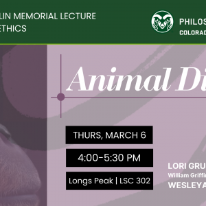 Bernie Rollin Memorial Lecture: Animal Dignity with Dr. Lori Gruen